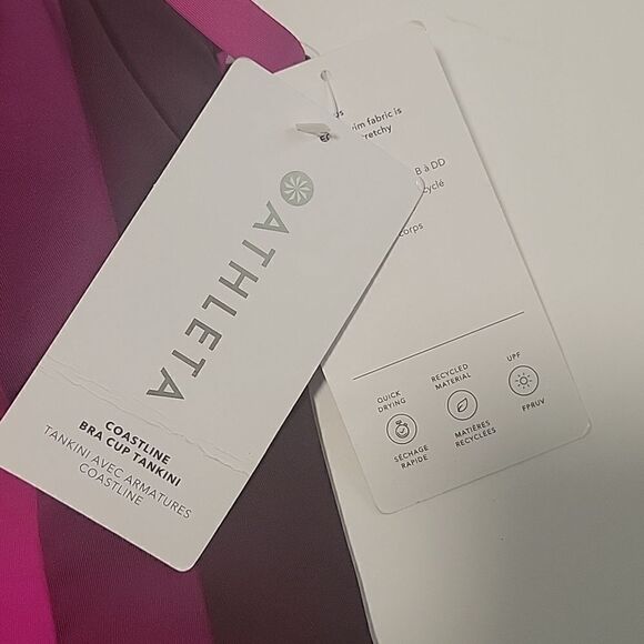 Athleta Coastline Bra Cup Tankini (36 B/C) - Picture 4 of 12